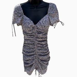 NWT White Fox floral print Dress - size XS